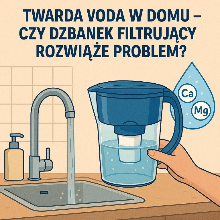 Twarda woda w domu – czy dzbanek filtrujący rozwiąże problem