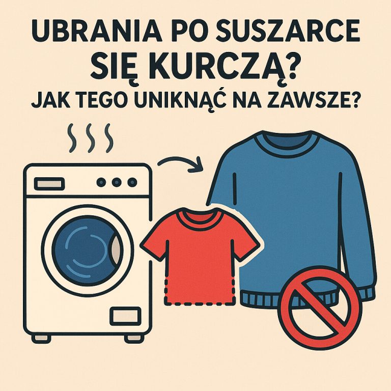 # Ubrania po suszarce się kurczą Jak tego uniknąć na zawsze