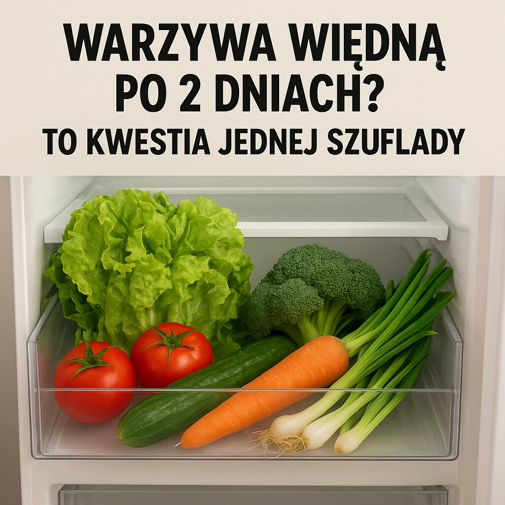 Warzywa więdną po 2 dniach To kwestia jednej szuflady