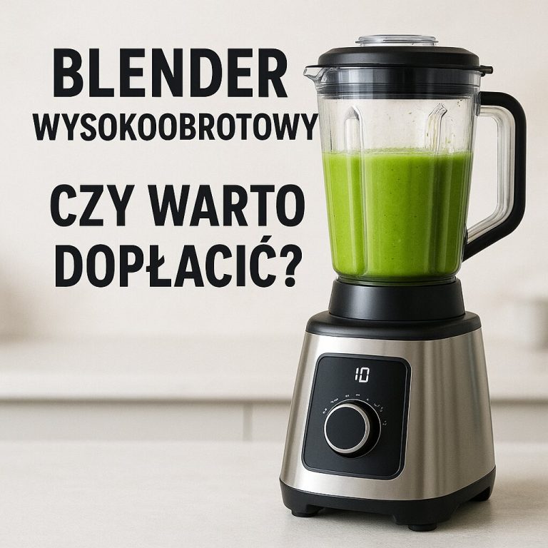 Blender wysokoobrotowy – czy warto dopłacić