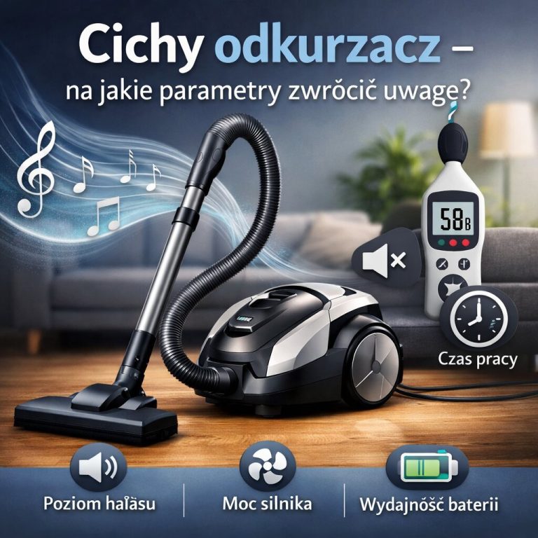 Cichy odkurzacz – na jakie parametry zwrócić uwagę