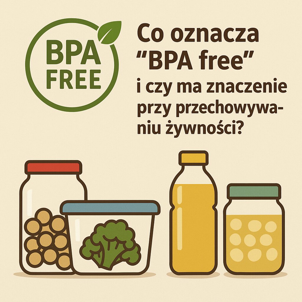 Co oznacza „BPA free” i czy ma znaczenie przy przechowywaniu żywności