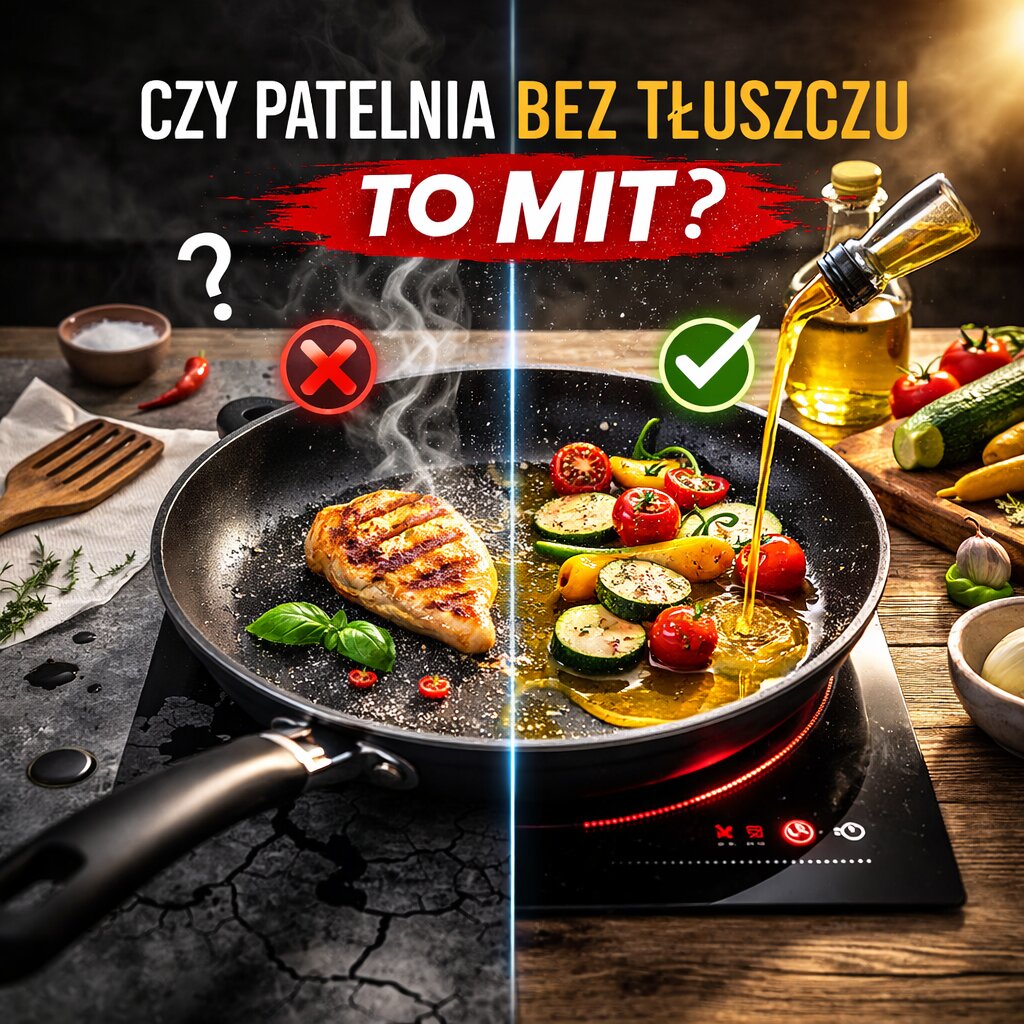 Czy patelnia bez tłuszczu to mit