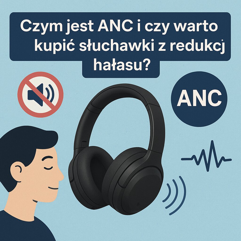 Czym jest ANC i czy warto kupić słuchawki z redukcją hałasu