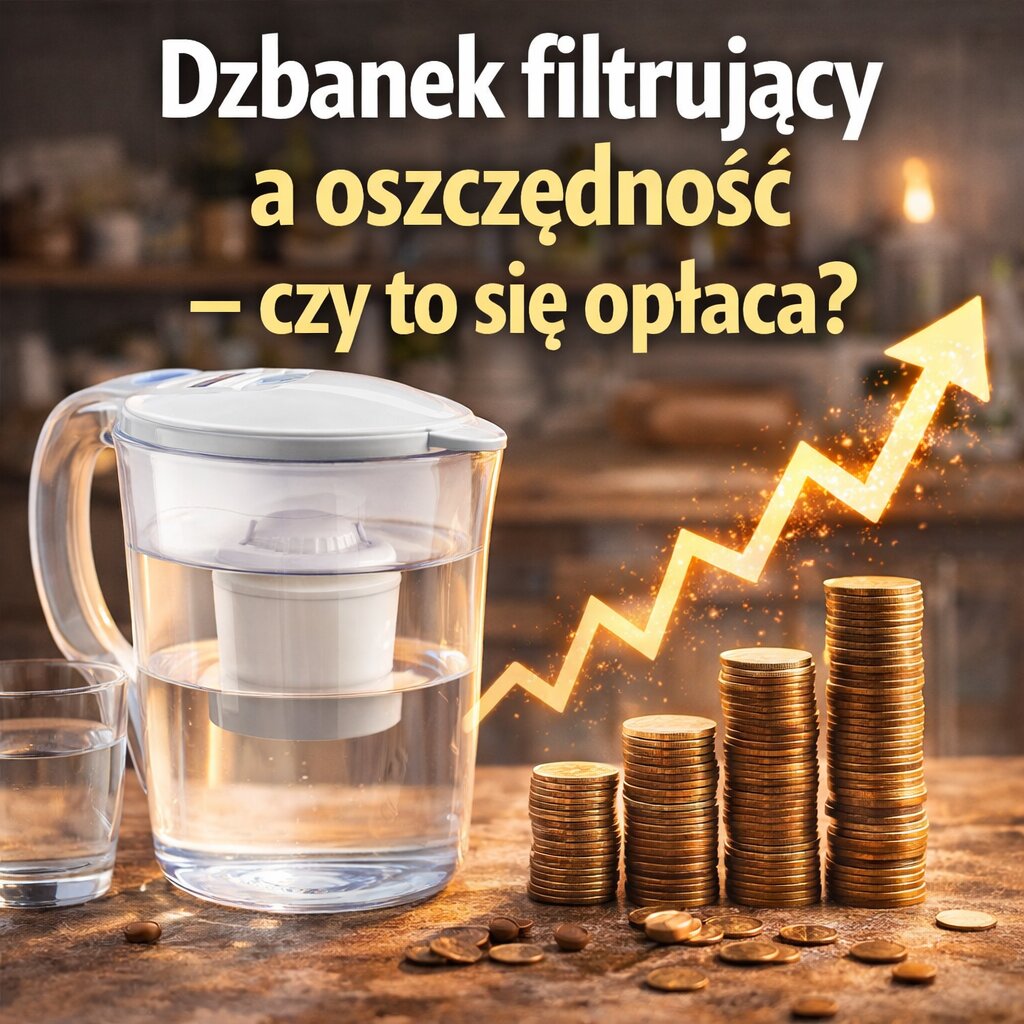 Dzbanek filtrujący a oszczędność – czy to się opłaca