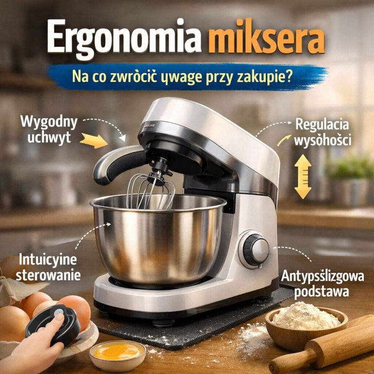 Ergonomia miksera – na co zwrócić uwagę przy zakupie