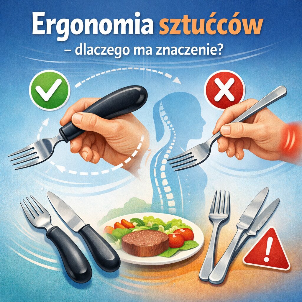 Ergonomia sztućców – dlaczego ma znaczenie