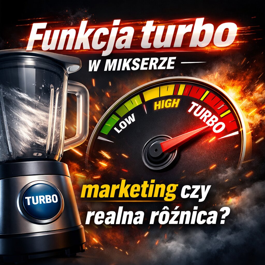 Funkcja turbo w mikserze – marketing czy realna różnica