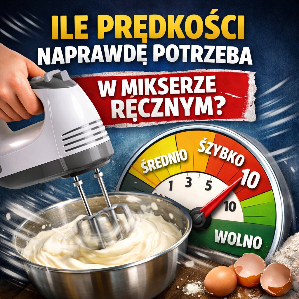 ile prędkości naprawdę potrzeba w mikserze