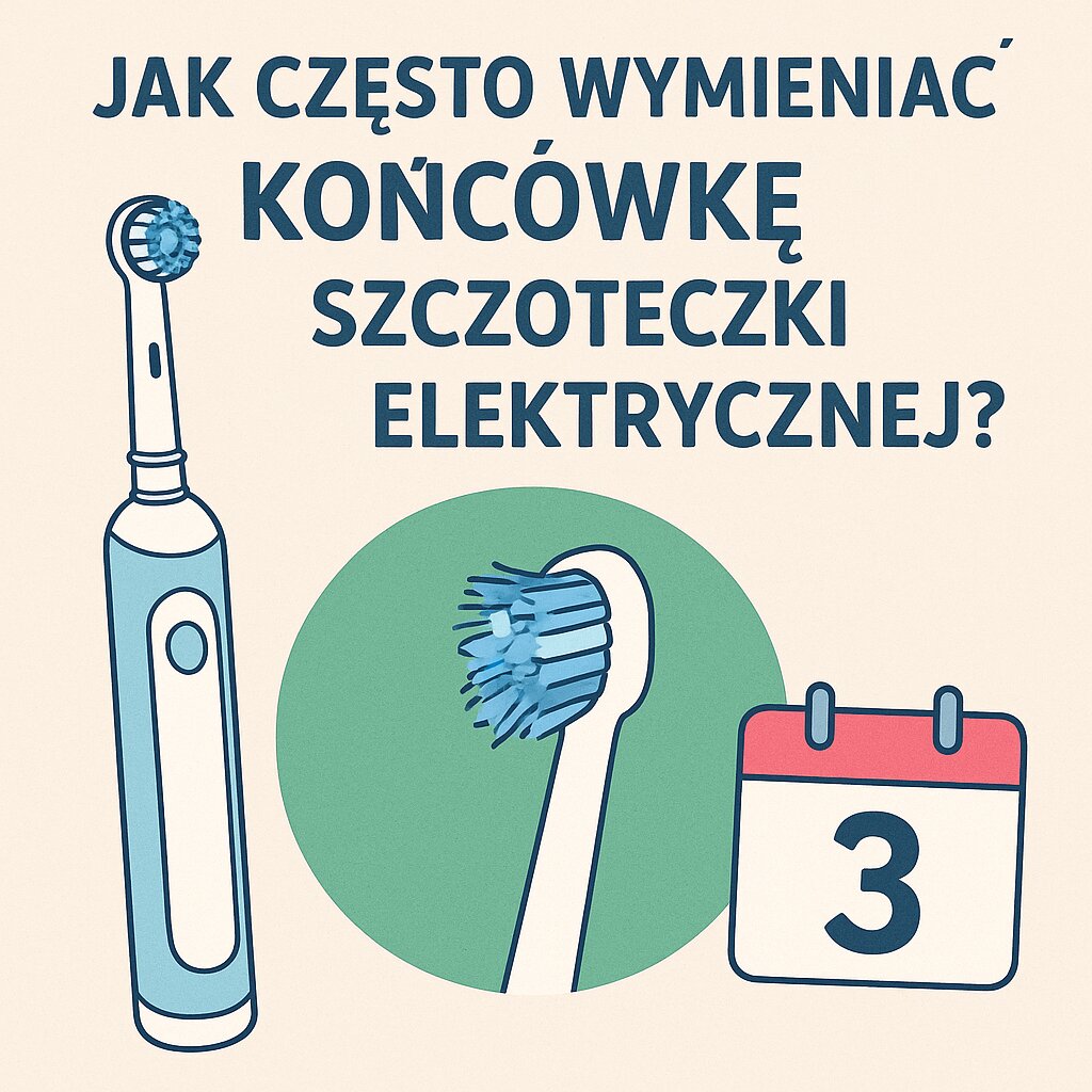 Jak często wymieniać końcówkę szczoteczki elektrycznej