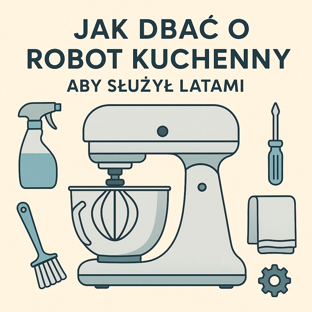 Jak dbać o robot kuchenny, aby służył latami