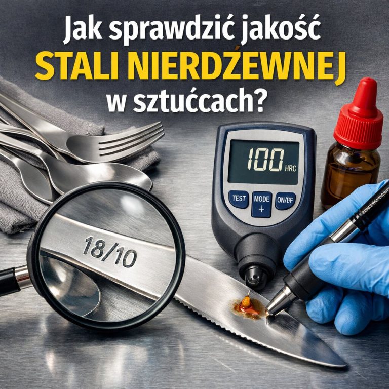 Jak sprawdzić jakość stali nierdzewnej w sztućcach