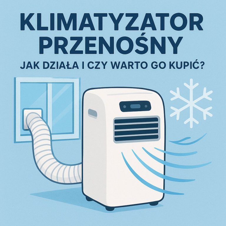 Klimatyzator przenośny – jak działa i czy warto go kupić
