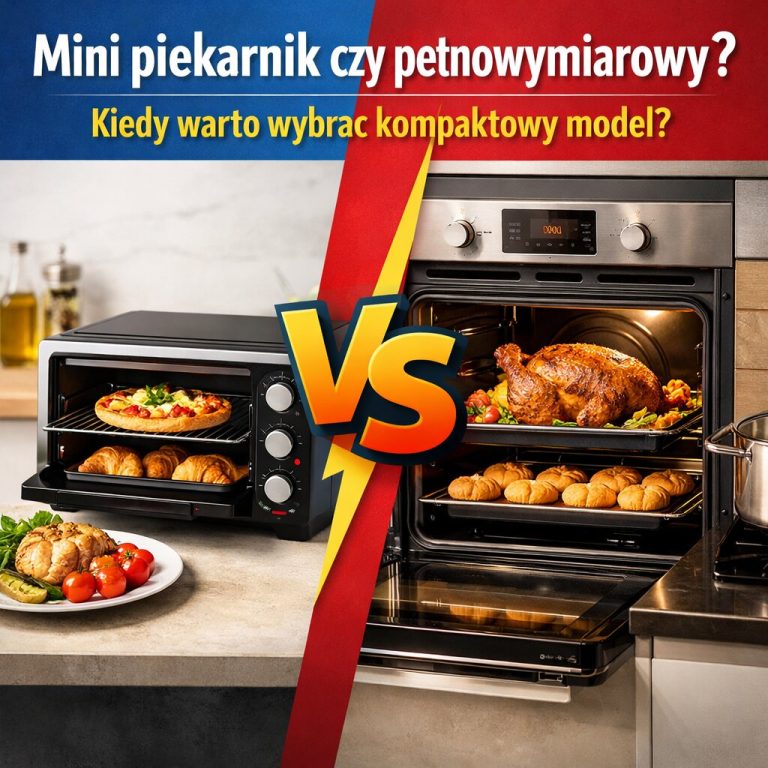 Mini piekarnik czy pełnowymiarowy – kiedy warto wybrać kompaktowy model