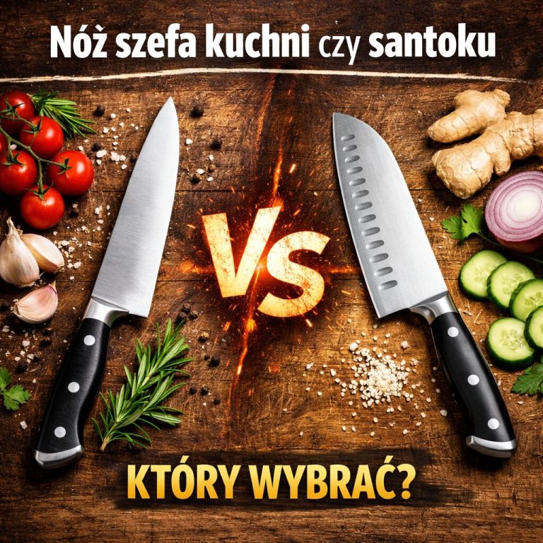 Nóż szefa kuchni czy santoku – który wybrać