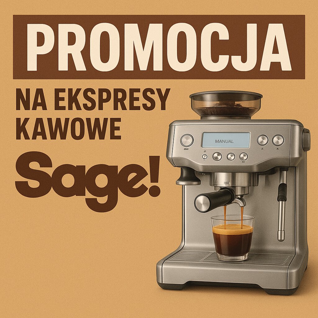 PROMOCJA na ekspresy kawowe Sage!