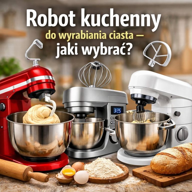 Robot kuchenny do wyrabiania ciasta – jaki wybrać