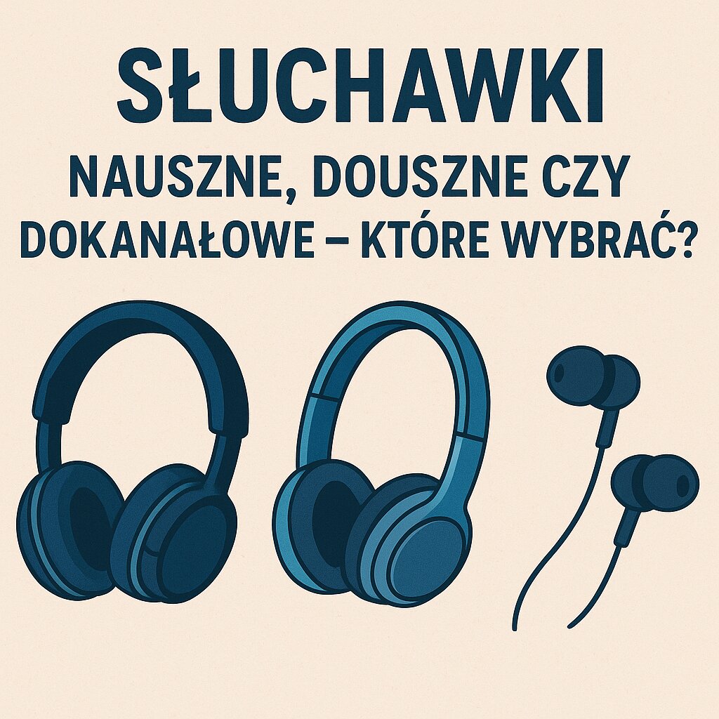 Słuchawki nauszne, douszne czy dokanałowe – które wybrać