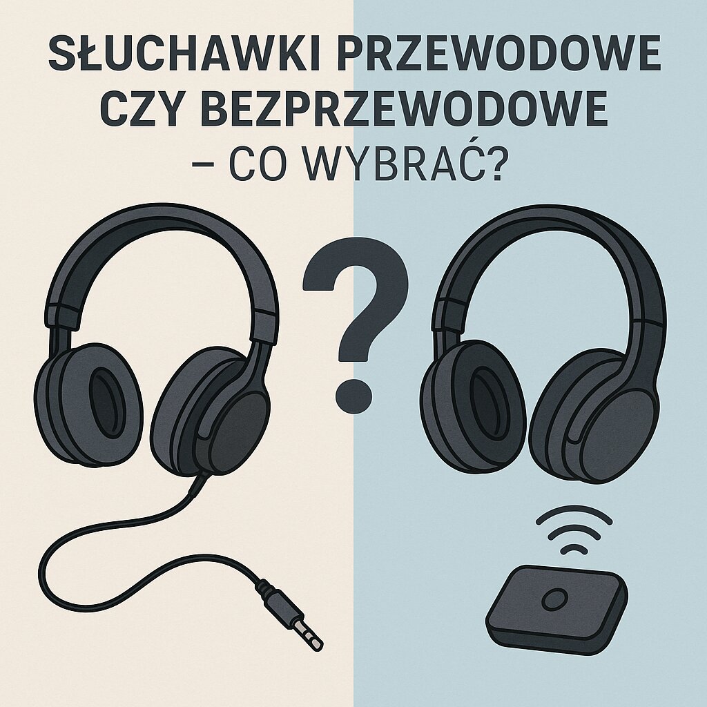 Słuchawki przewodowe czy bezprzewodowe – co wybrać w 2026 roku