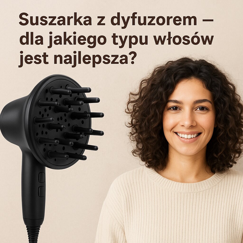 Suszarka z dyfuzorem – dla jakiego typu włosów jest najlepsza
