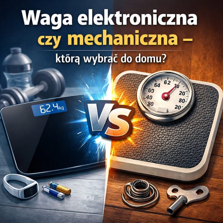 Waga elektroniczna czy mechaniczna – którą wybrać do domu