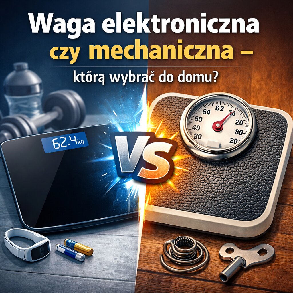 Waga elektroniczna czy mechaniczna – którą wybrać do domu